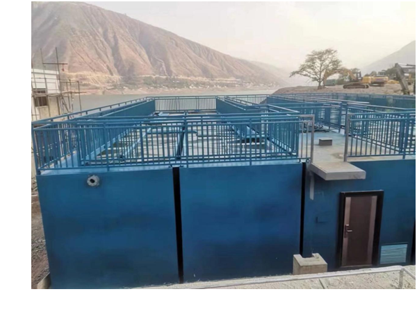 Chongqing Fengjie county sewage treatment plant installation diagram